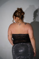 MARQUEE Rhinestone Tube Top