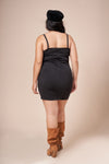 LEXI Black Midi Dress