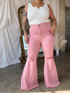 DALLAS Pink Flare Jeans