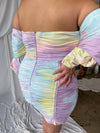 CANDY Rainbow Tie Dye Dress